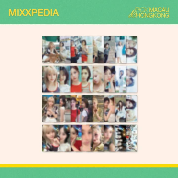 NMIXX Trading Card MIXXPEDIA PICK MACAU and HONGKONG Official MD - main image