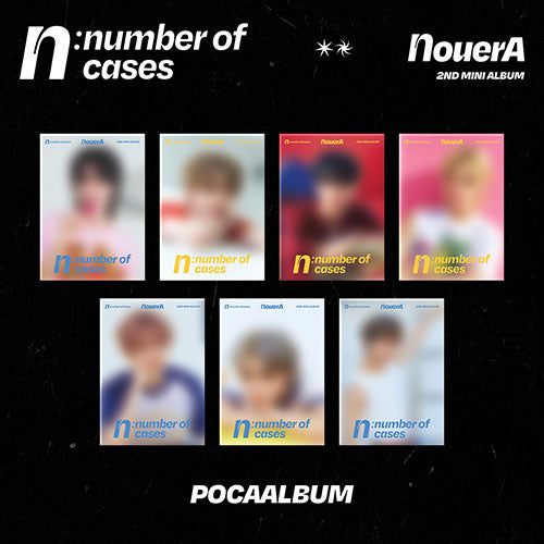 NouerA n number of cases 2nd Mini Album POCA Ver - Main Image
