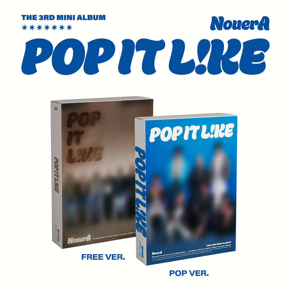 NouerA POP IT LIKE 3rd Mini Album - Main Image