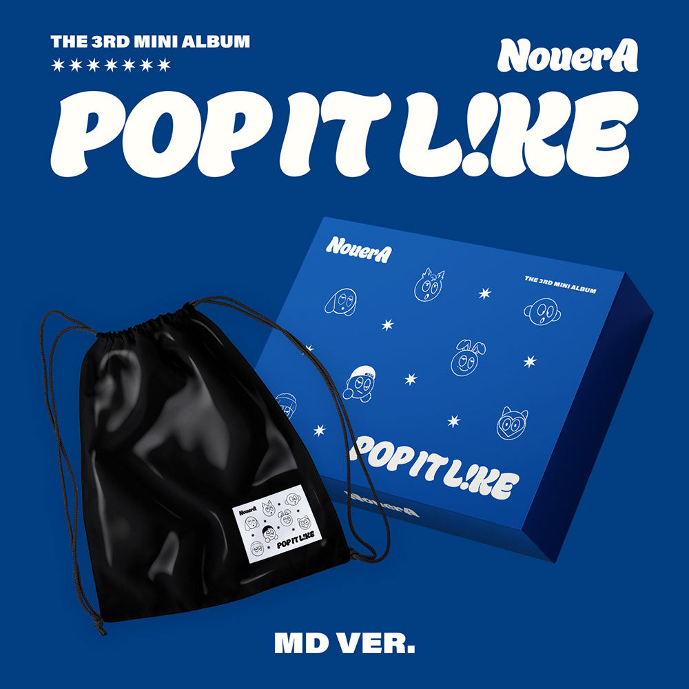 NouerA POP IT LIKE 3rd Mini Album MD Ver - Main Image