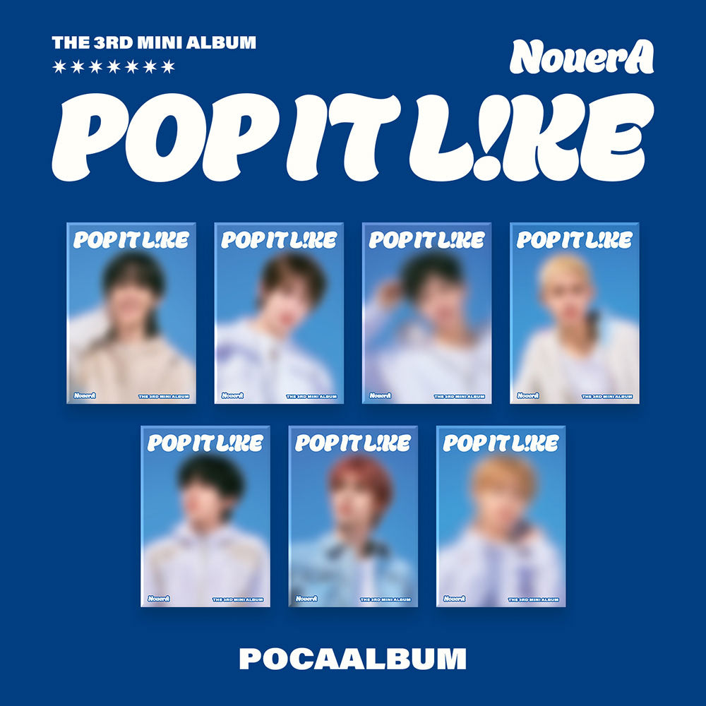 NouerA POP IT LIKE 3rd Mini Album POCA Ver - Main Image