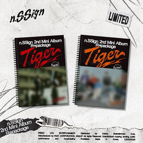 nSSign Tiger 2nd Mini Album Repackage - Limited Version main image