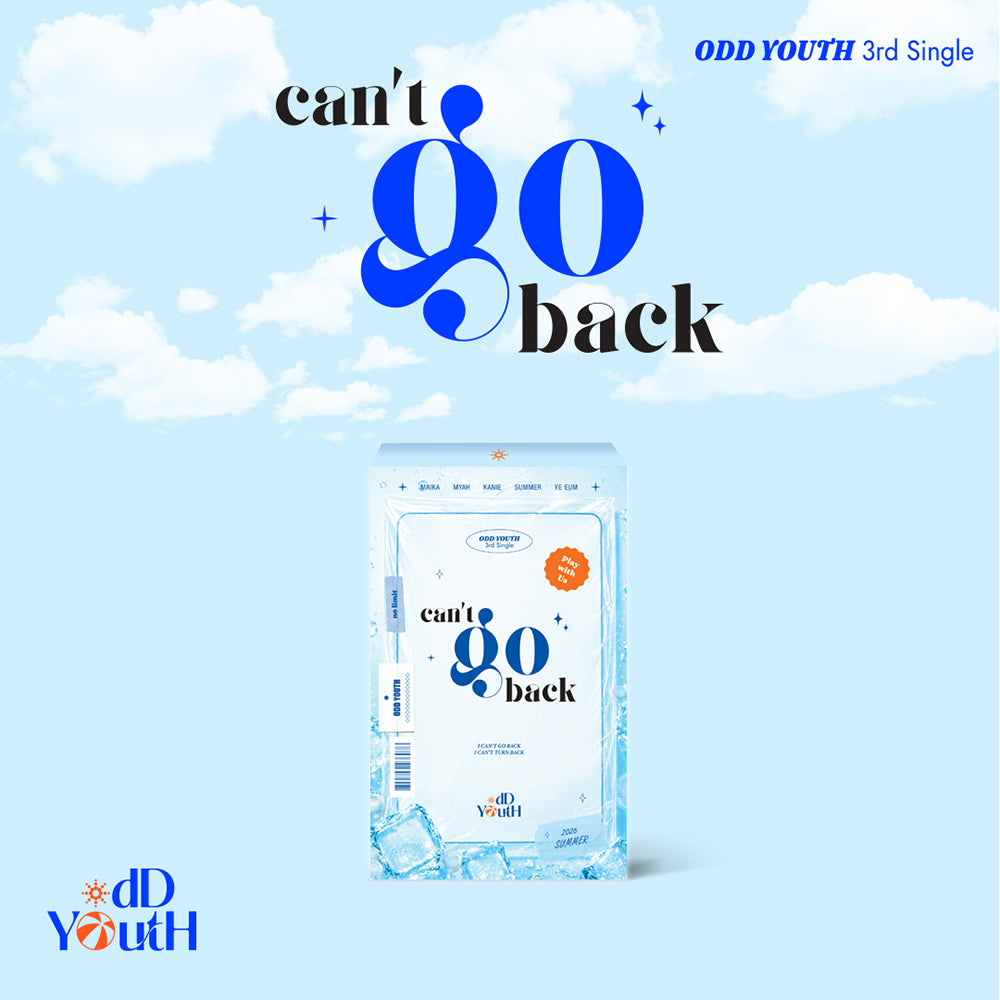 ODD YOUTH cant go back 3rd Single Album - main image