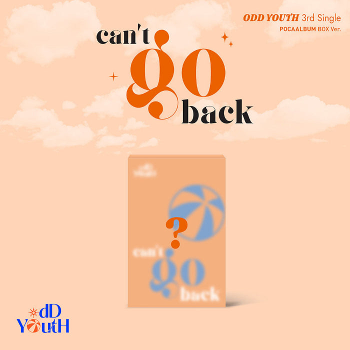 ODD YOUTH cant go back 3rd Single Album POCA BOX Ver - main image