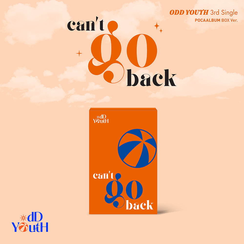 ODD YOUTH cant go back 3rd Single Album POCA BOX Ver - main image