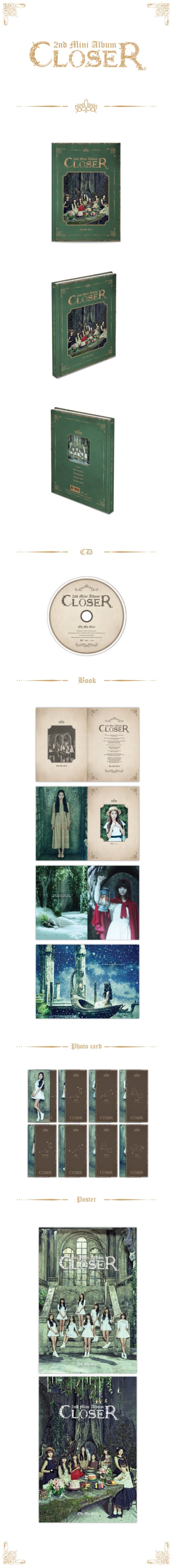 OH MY GIRL - CLOSER [2nd Mini Album]