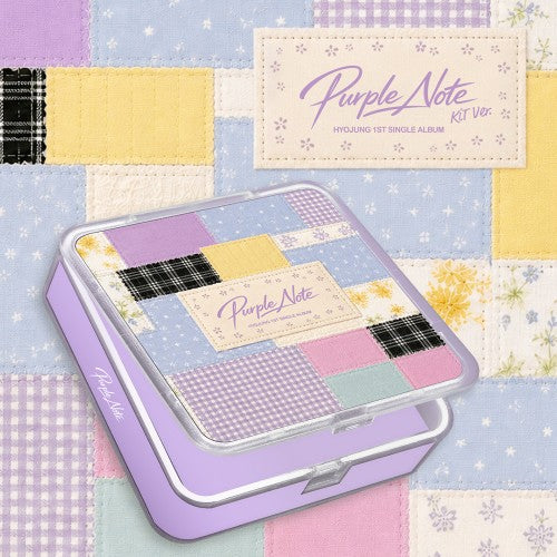 OH MY GIRL HYOJUNG Purple Note 1st Single Album - main image