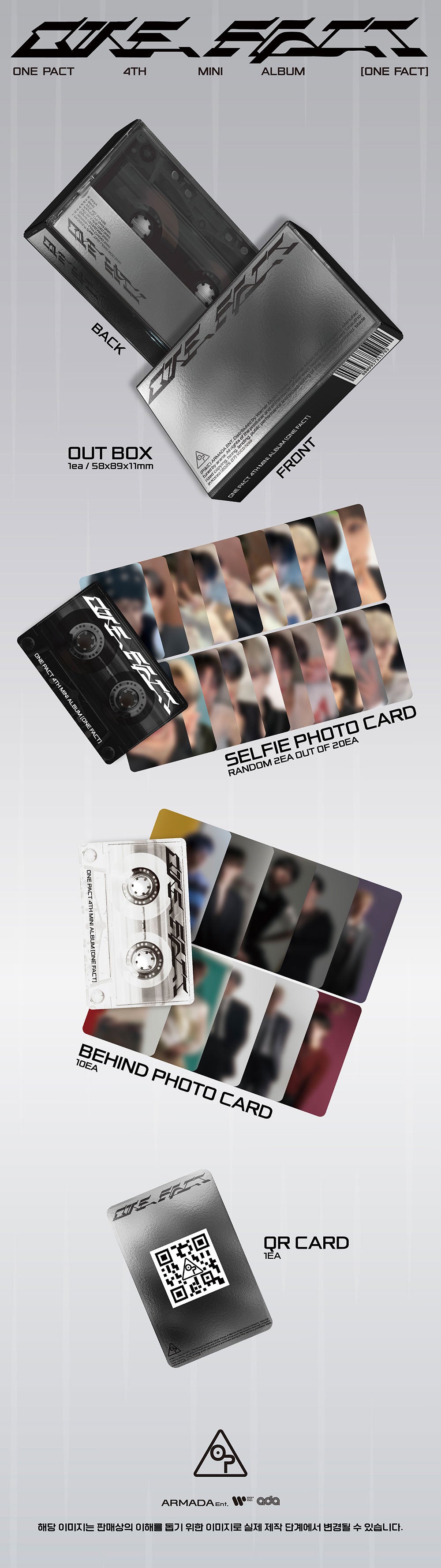 ONE PACT - ONE FACT [4th Mini Album - Platform Ver.]