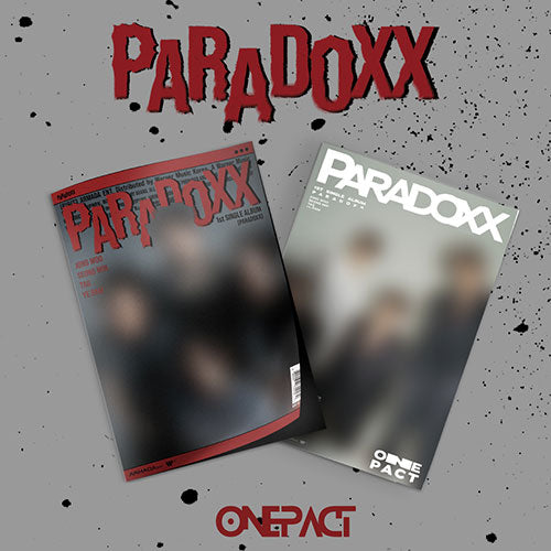 ONE PACT - PARADOXX 1st Single Album - 2 variations - main image
