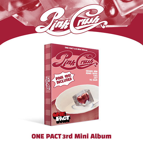ONE PACT PINK CRUSH 3rd Mini Album Platform Ver - main image