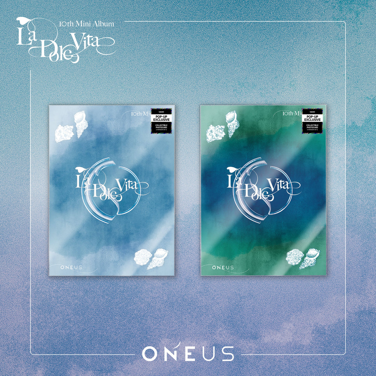 ONEUS La Dolce Vita 10th Mini Album - US Exclusive POP-UP Version 2 variations main image