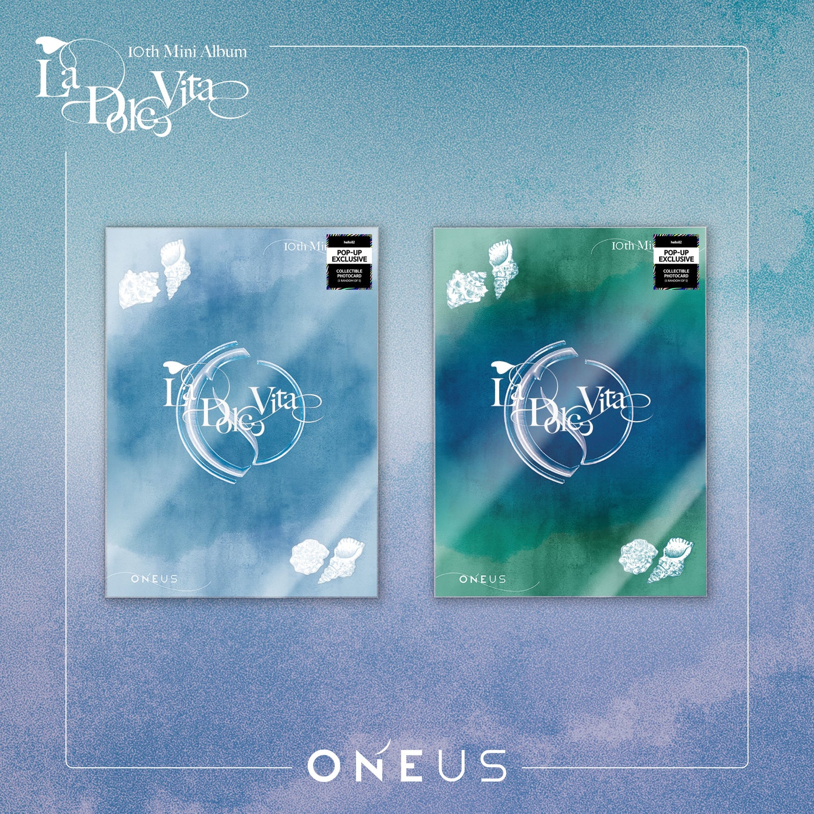 ONEUS La Dolce Vita 10th Mini Album - US Exclusive POP-UP Version 2 variations main image