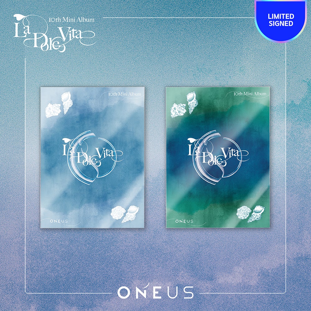 ONEUS La Dolce Vita 10th Mini Album - US Exclusive Signed Version - 2 variations main image