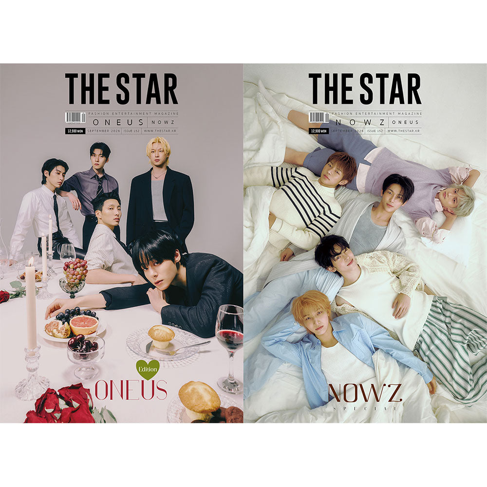 ONEUS x NOWZ Cover THE STAR September 2026 - main image