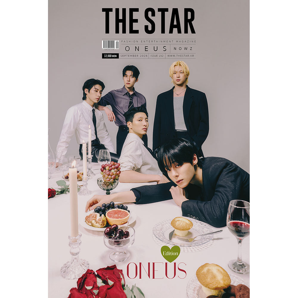 ONEUS x NOWZ Cover THE STAR September 2026 ONEUS Ver - main image