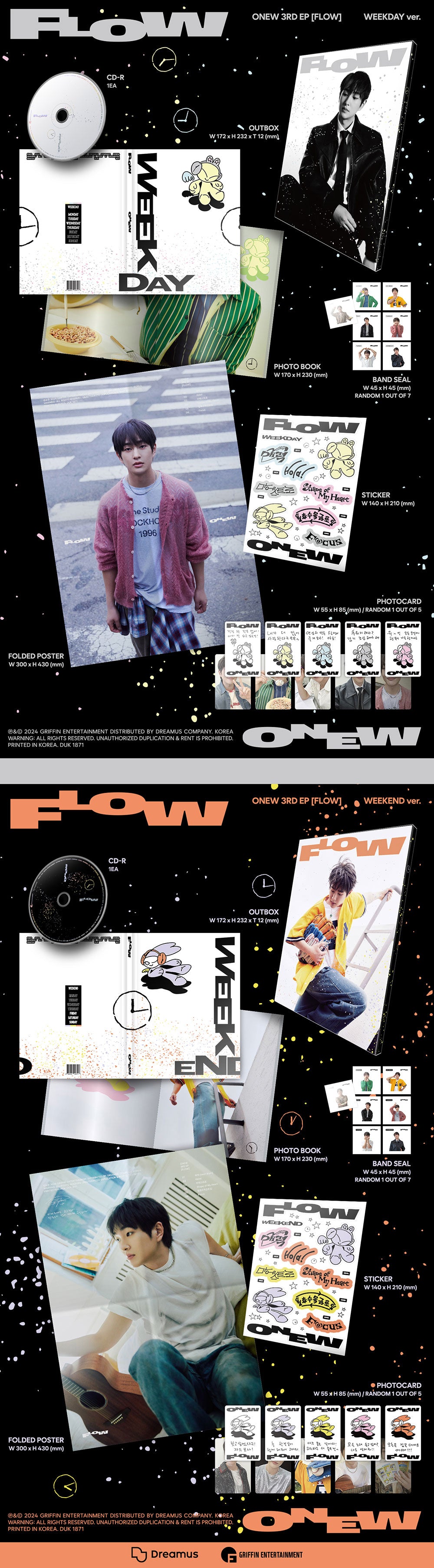 ONEW - FLOW [3rd Mini Album]