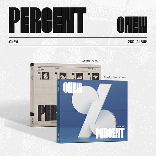 ONEW PERCENT 2nd Album Digipack Ver - Main Image