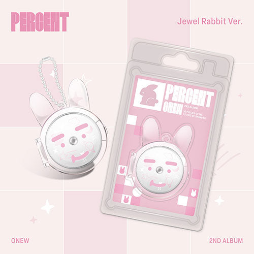 ONEW PERCENT 2nd Album Jewel Rabbit Ver - Main Image