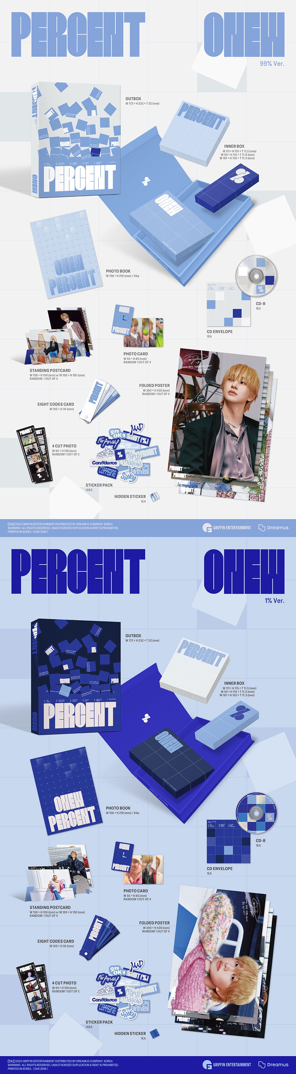 ONEW - PERCENT [2nd Album - Photobook Ver.]
