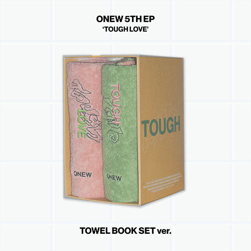 ONEW TOUGH LOVE 5th Mini Album TOWEL BOOK Ver - main image
