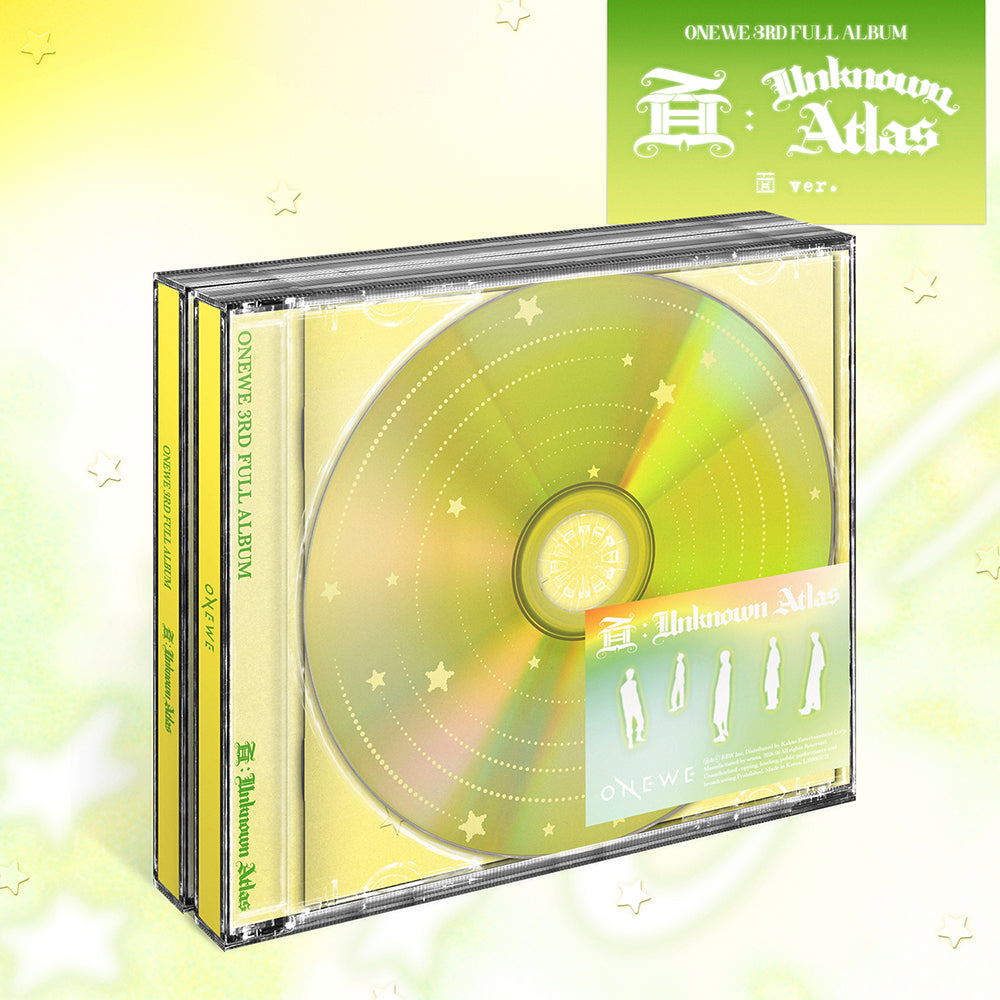 ONEWE 面 Unknown Atlas 3rd Full Album - 面 Ver - Main Image