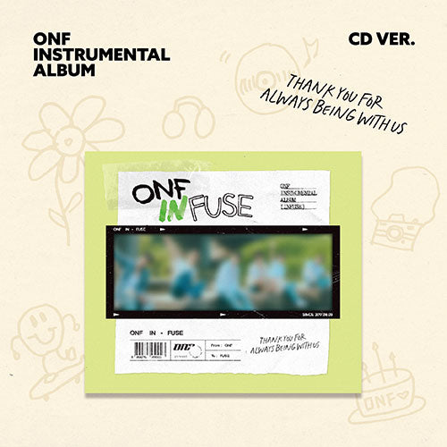 ONF INFUSE Instrumental Album CD Ver - main image