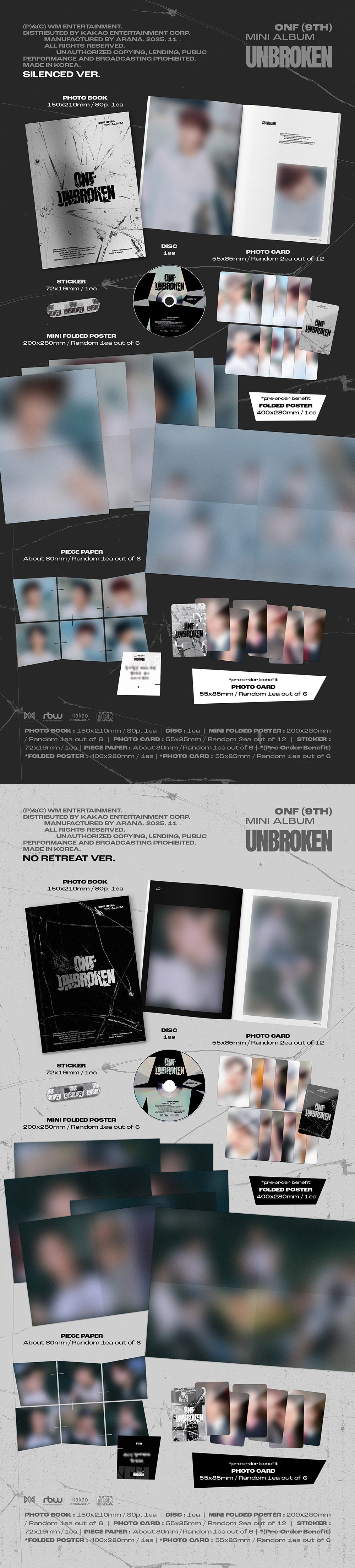 ONF - UNBROKEN [9th Mini Album]