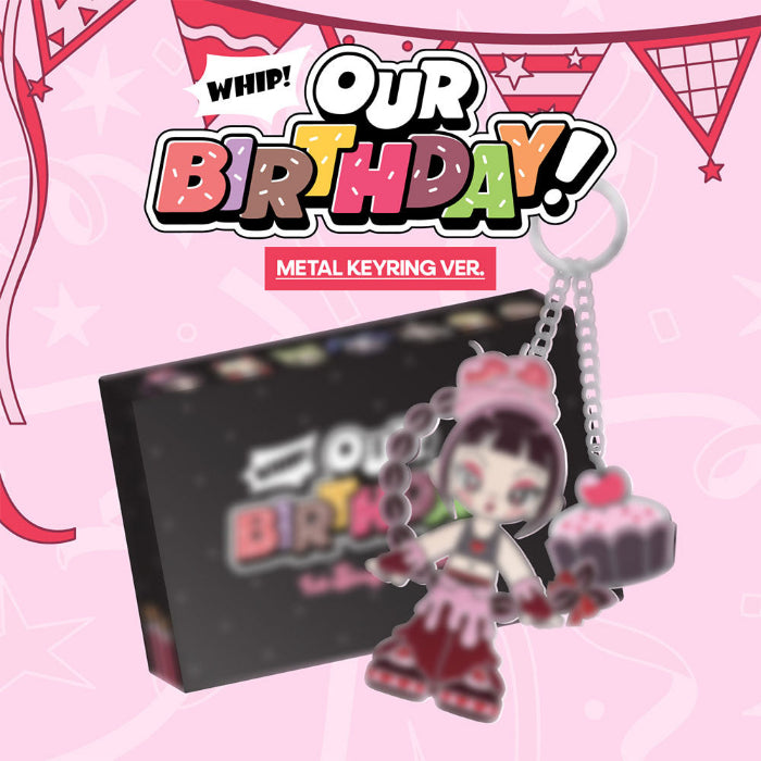OURBIRTHDAY Our Birthday 1st Single Album METAL KEYRING Ver - main image