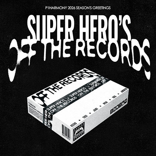 P1Harmony 2026 Seasons Greetings SUPER HEROS OFF THE RECORDS - main image