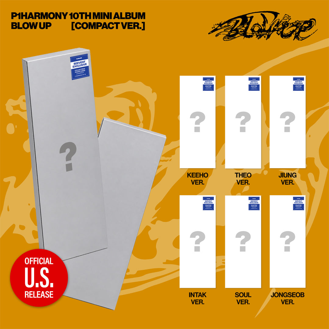 P1Harmony BLOW UP 10th Mini Album - 82EVENT Exclusive Compact Ver - Main Image