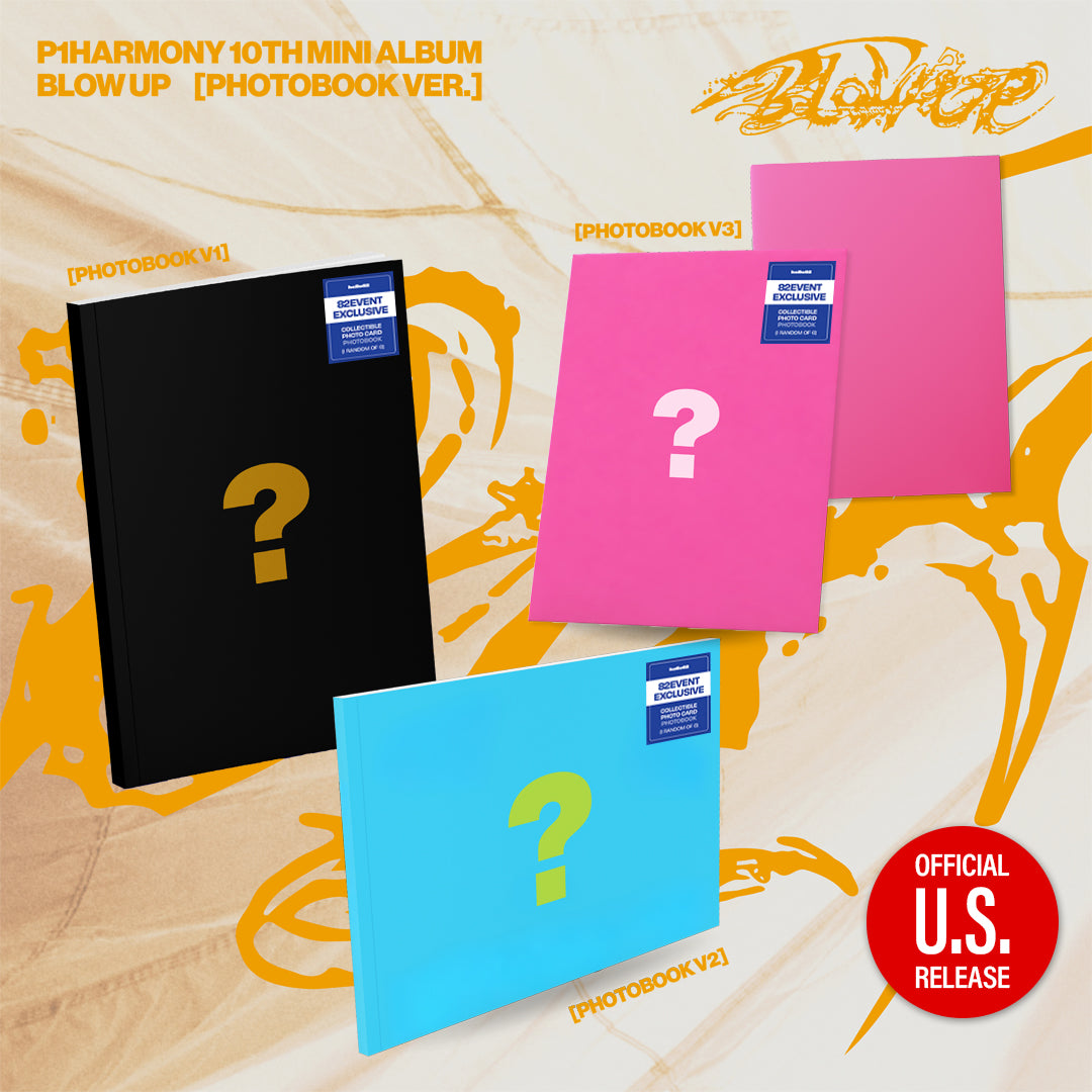 P1Harmony BLOW UP 10th Mini Album - 82EVENT Exclusive Photobook Ver - Main Image