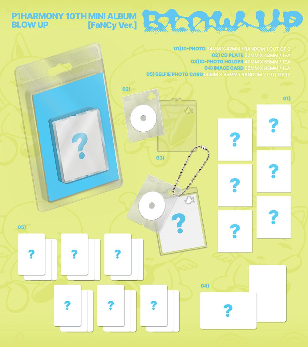 [PRE-ORDER] P1Harmony - BLOW UP [10th Mini Album - FaNCy Ver.] gallery image 1