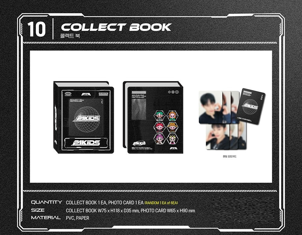 P1Harmony - Collect Book [P1KIDS POP-UP Store Official MD] - K PLACE