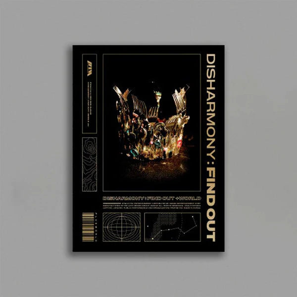 P1Harmony DISHARMONY FIND OUT 3rd Mini Album - WORLD Version