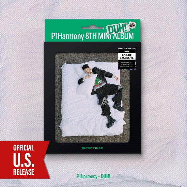 P1Harmony - DUH 8th Mini Album - Compact POP-UP Version Jiung