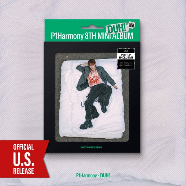 P1Harmony - DUH 8th Mini Album - Compact POP-UP Version Keeho