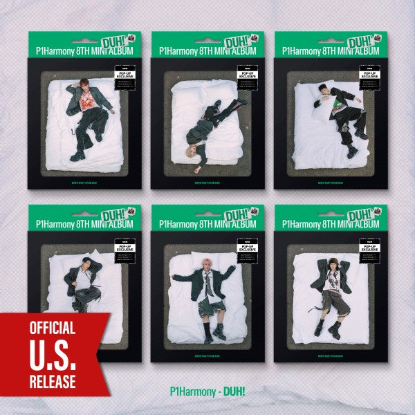 P1Harmony - DUH 8th Mini Album - Compact POP-UP Version main image