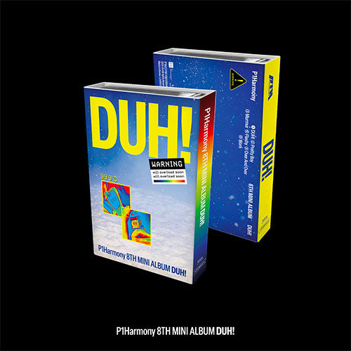 P1Harmony - DUH! (Plain White T ver. (Limited Edition