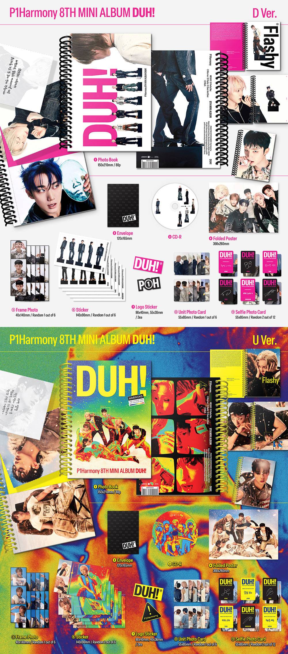 P1Harmony - DUH! [8th Mini Album]