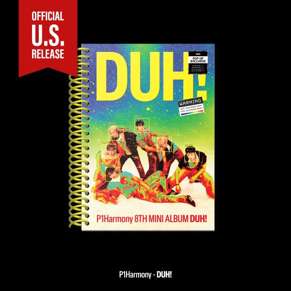 P1Harmony - DUH 8th Mini Album POP-UP Exclusive Version U