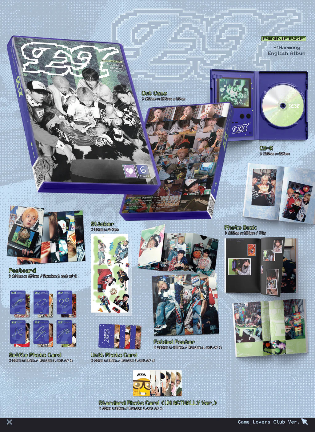 P1Harmony - EX [1st English Album - Signed U.S. Exclusive Ver P1Harmony - EX [1st English Album - Signed U.S. Exclusive Ver