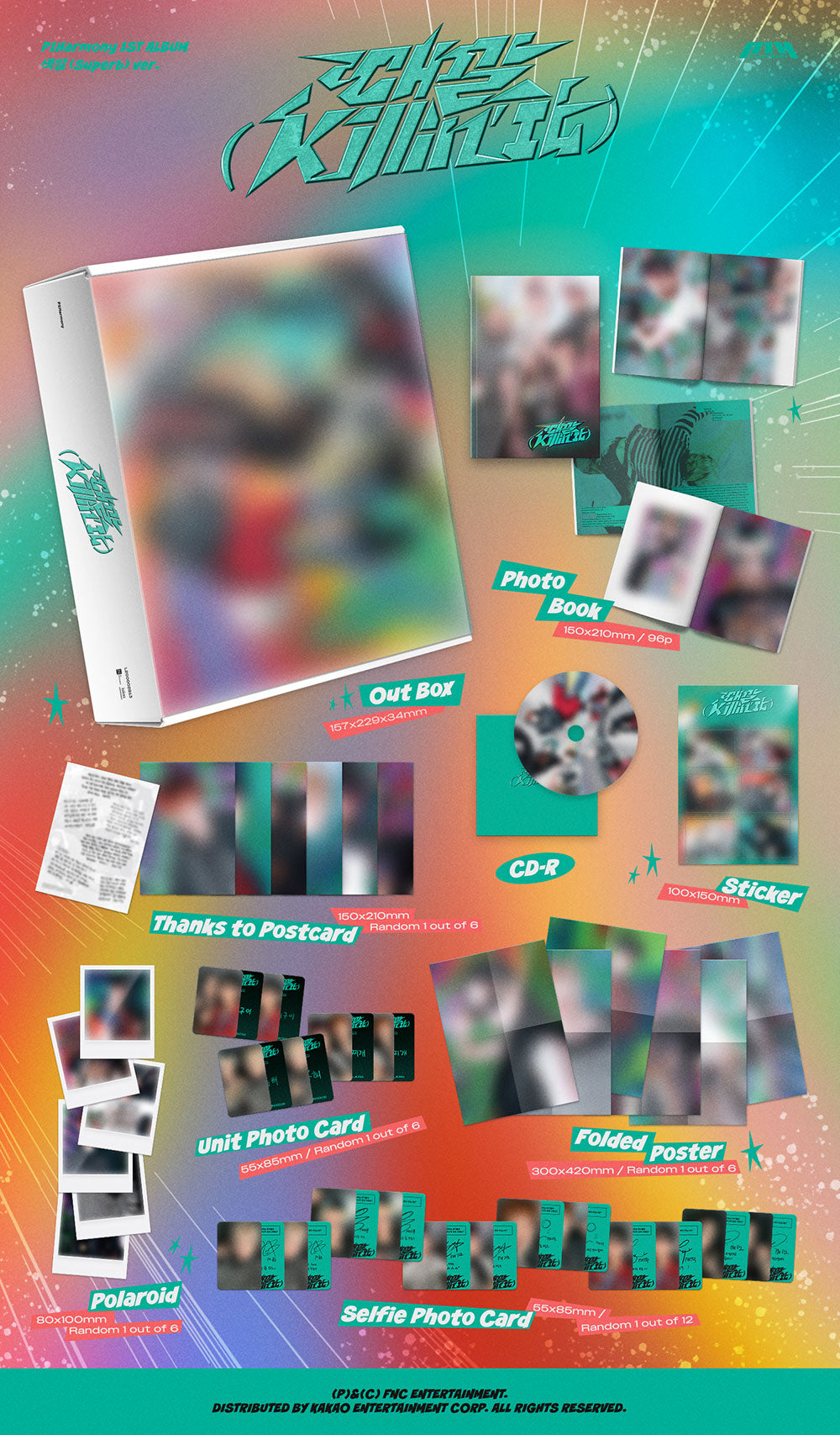 P1Harmony - Killin' It [1st Album] gallery image 2