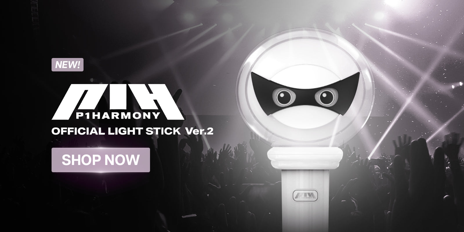 P1HARMONY Official Light Stick Version 2 - Banner