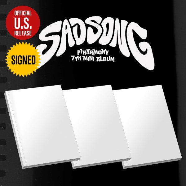 P1Harmony - SAD SONG [7th Mini Album - Signed U.S. Exclusive Ver