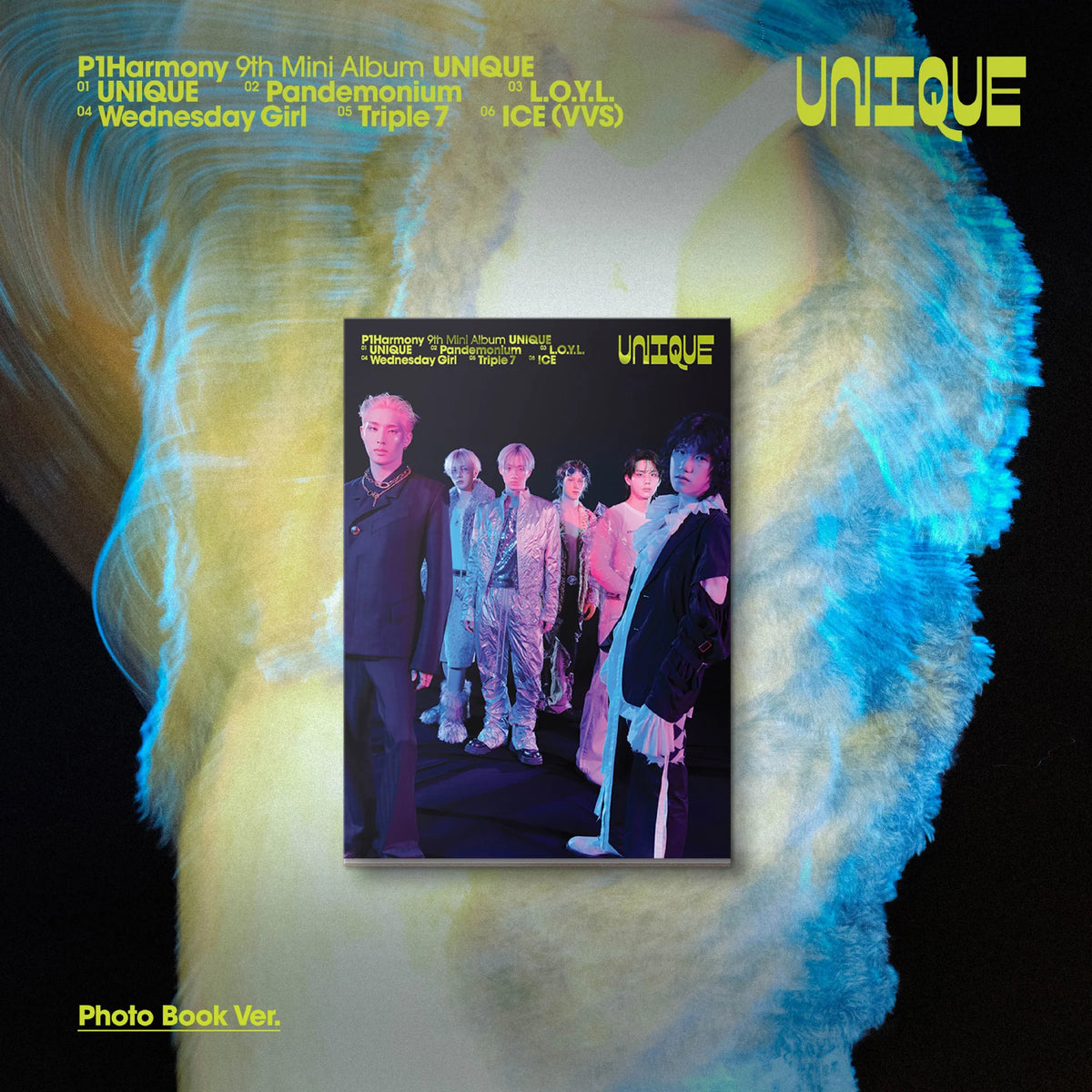 P1Harmony - UNIQUE 9th Mini Album - C Ver - Main Image
