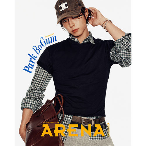 PARK BOGUM Cover ARENA HOMME Korea December 2025 - B Version