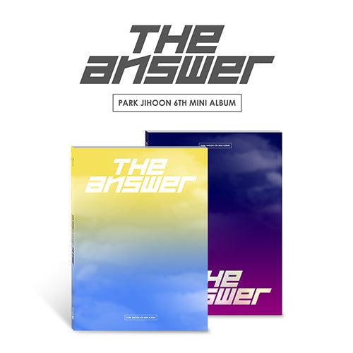 PARK JI HOON THE ANSWER 6th Mini Album - main image 1