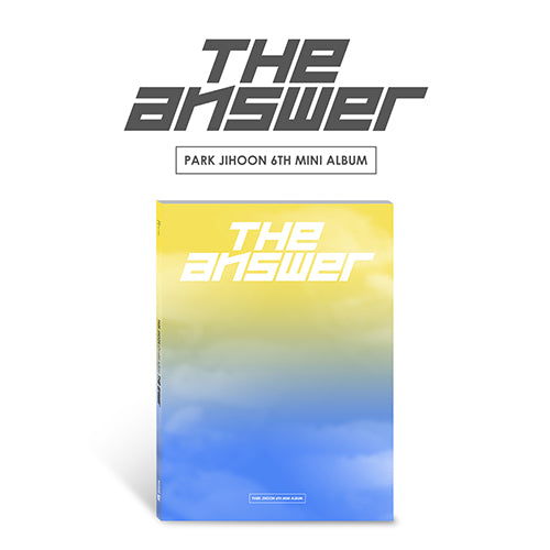 PARK JI HOON THE ANSWER 6th Mini Album - main image 2