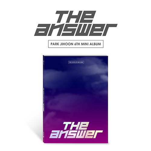 PARK JI HOON THE ANSWER 6th Mini Album - main image 3
