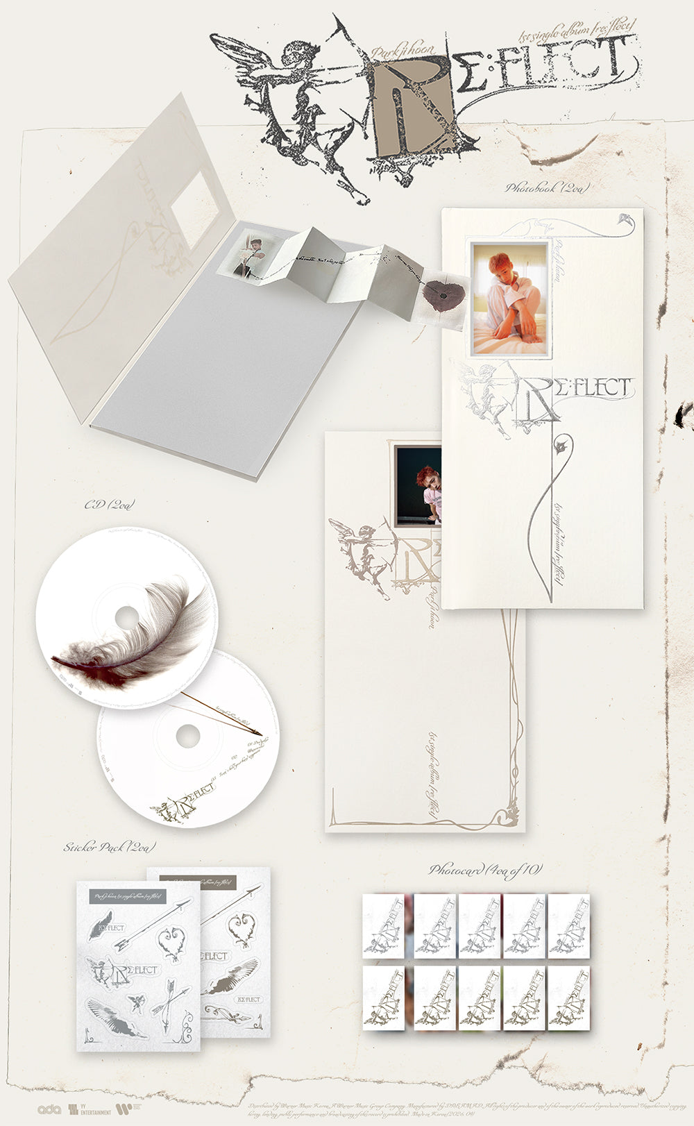 PARK JIHOON - RE:FLECT [1st Single Album]